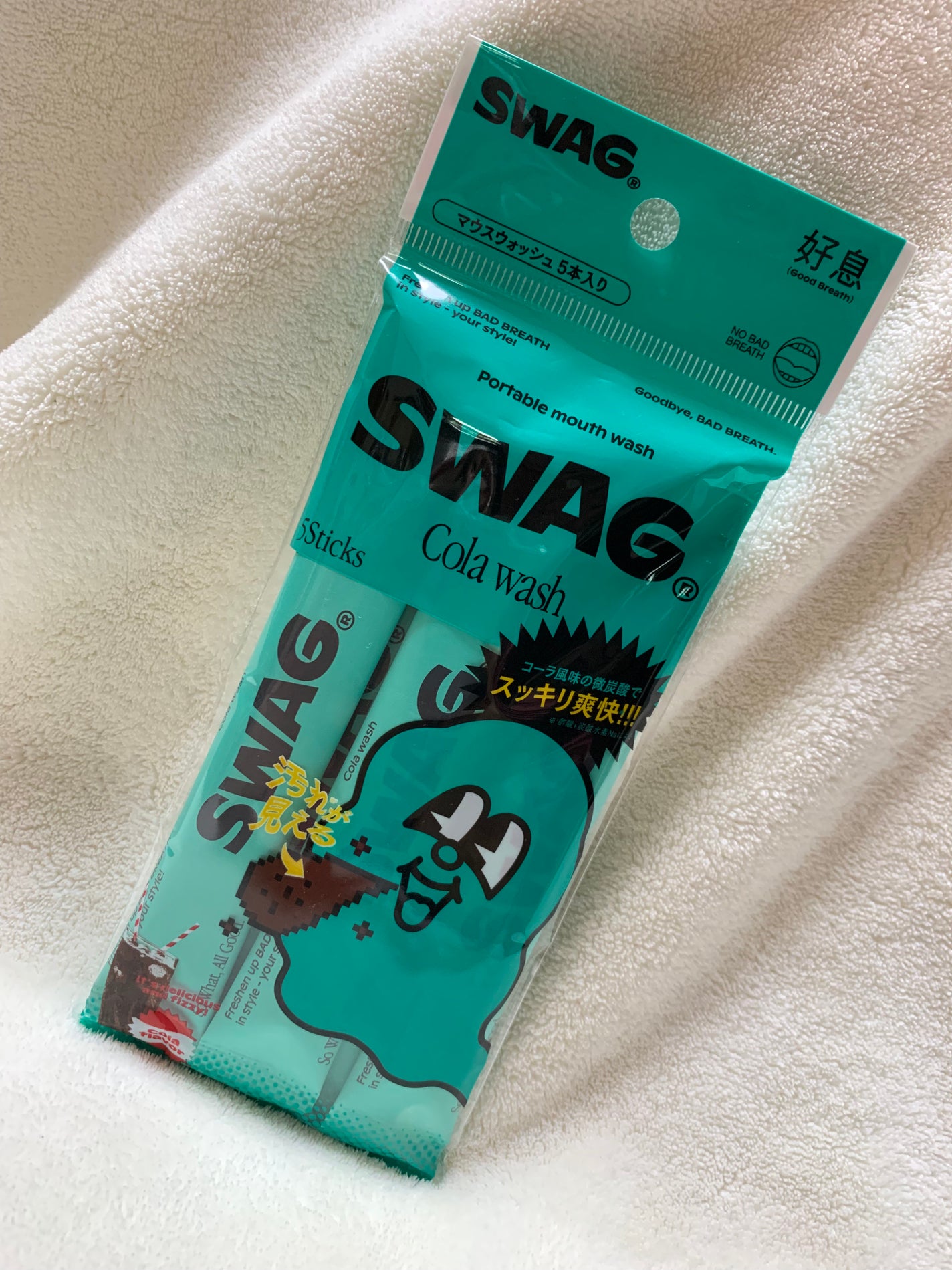 スワッグ コーラウォッシュ/SWAG/マウスウォッシュ・スプレーを使ったクチコミ(1枚目)