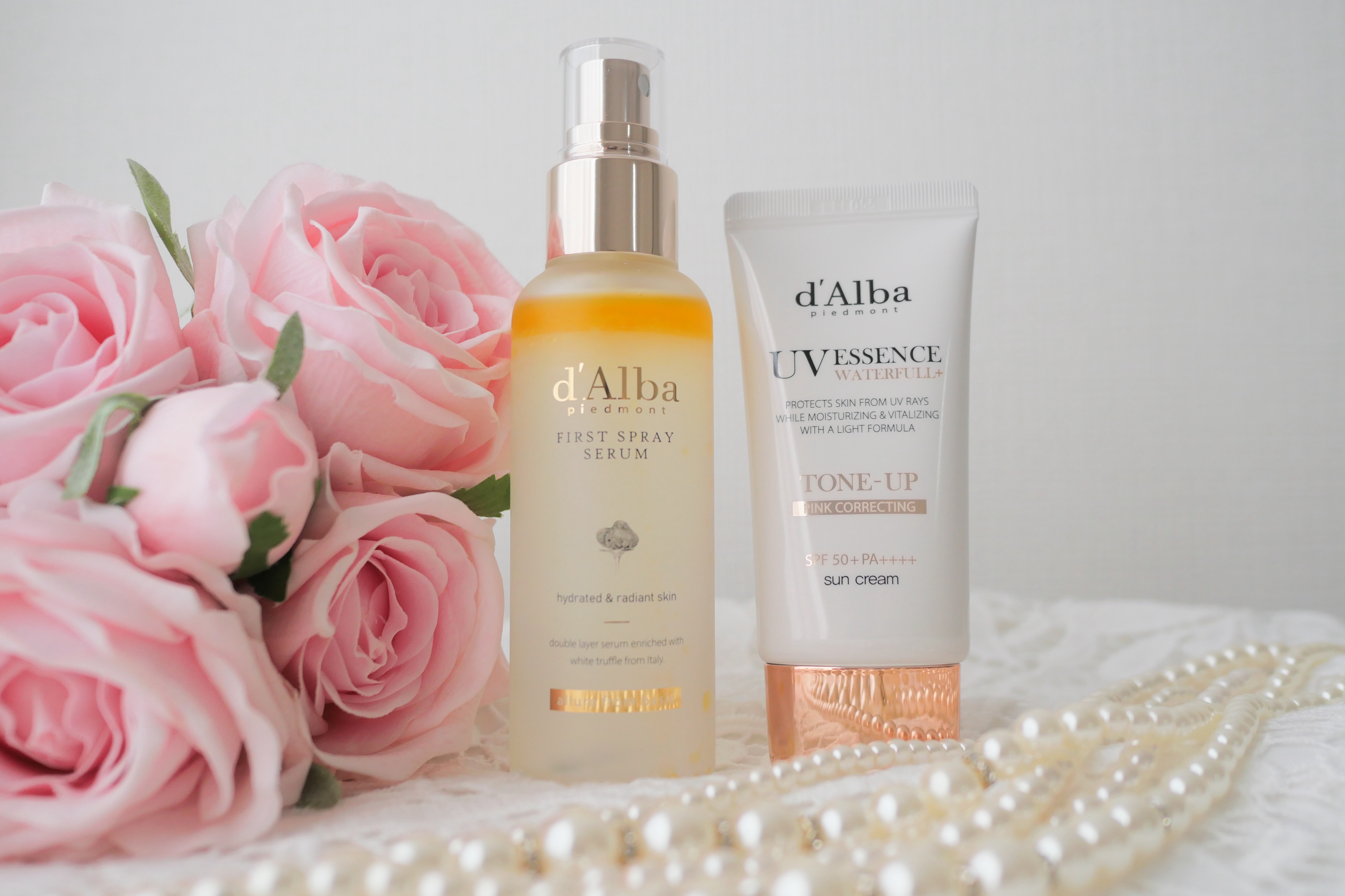 ダルバ ホワイトトリュフファーストスプレーセラム/ダルバ/ミスト状化粧水を使ったクチコミ（1枚目）