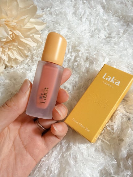 フルーティーグラムティント/Laka/リップティントを使ったクチコミ(2枚目)