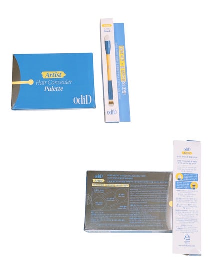ヘアコンシーラーパレット&アーティスト デュアルブラシ/odiD/その他スタイリングを使ったクチコミ(2枚目)
