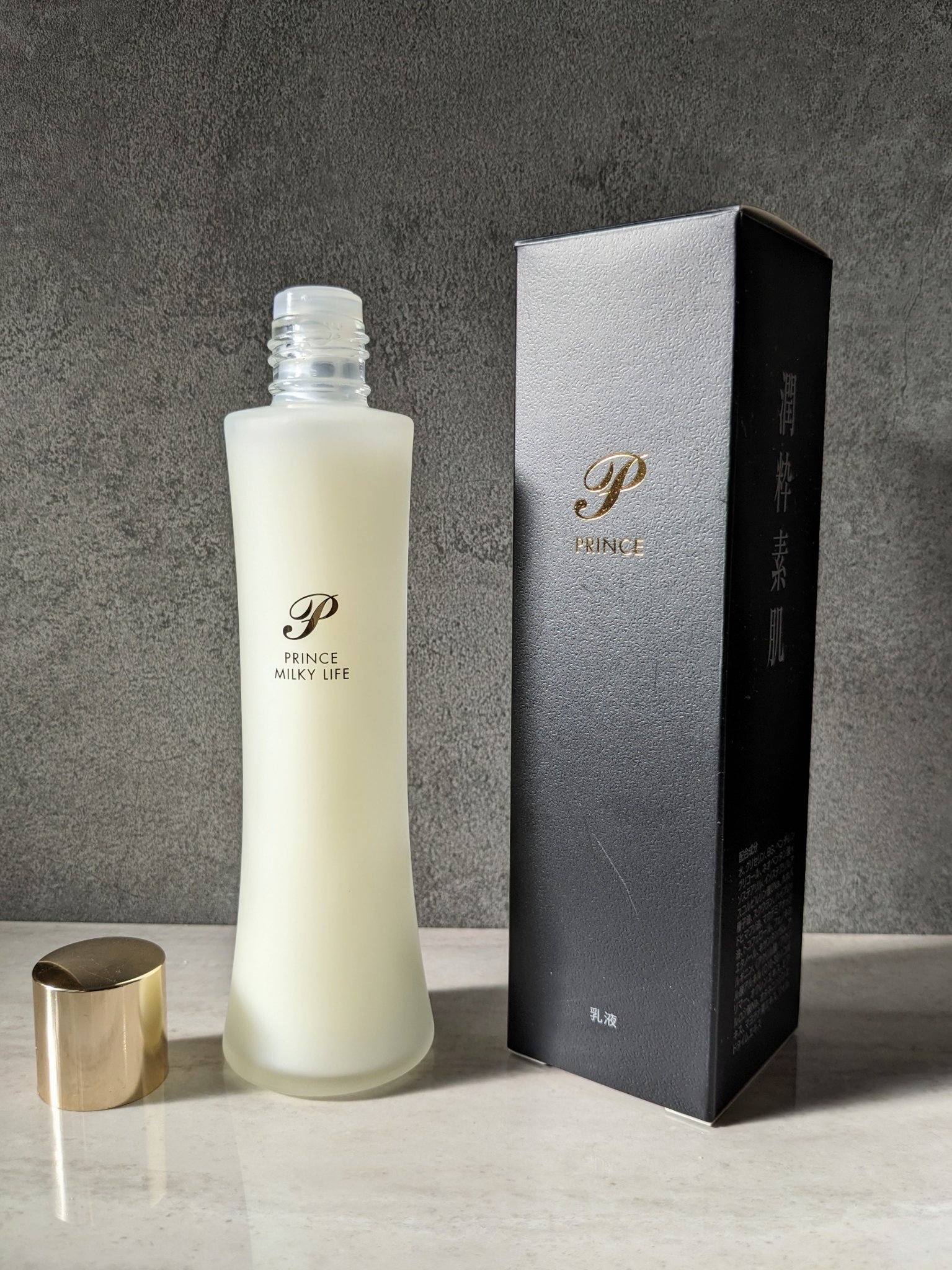 コエタスのモニターキャンペーンを通して、プリンス　ミルキィライフ〈乳液〉を使ってみました✨

＼驚きの潤い実感✨　潤粋素肌／

微粒子カプセル化した植物性エモリエント成分を配合している乳液です😊
年齢とともにだんだんお肌の油分が減ってきて