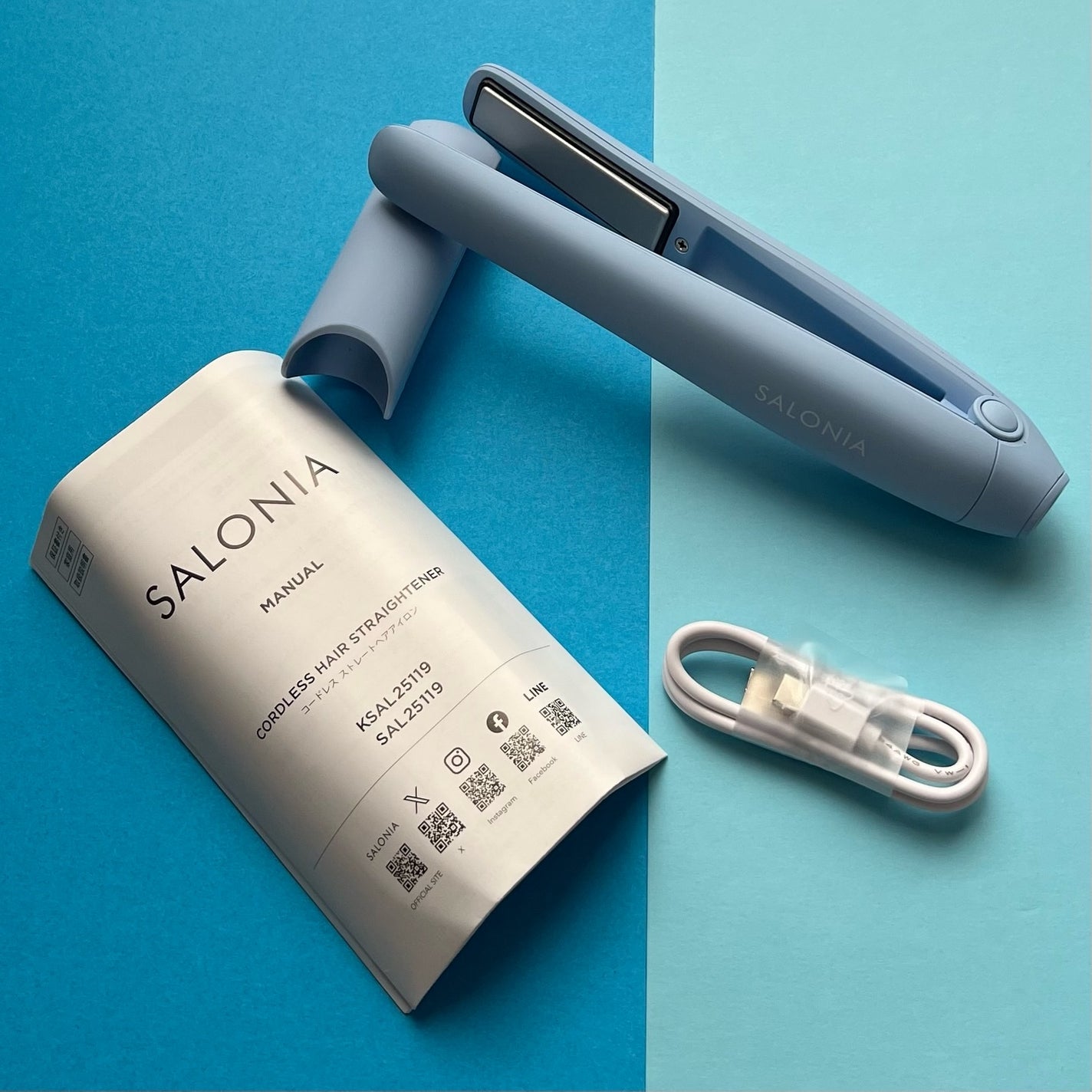 サロニア コードレス ストレートヘアアイロン/SALONIA/ストレートアイロンを使ったクチコミ(5枚目)