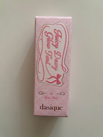ジューシーデューイグロウティント/dasique/リップティントを使ったクチコミ(2枚目)