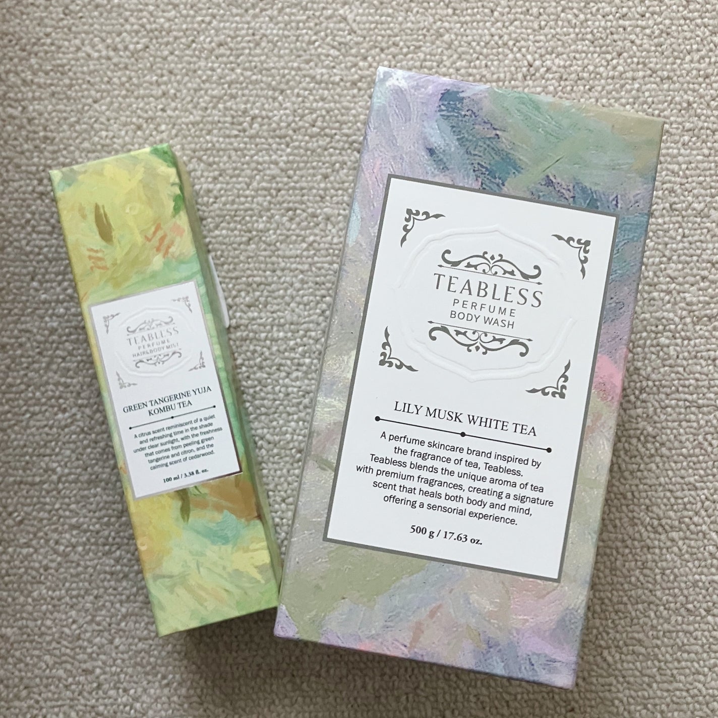 パフュームボディソープ リリィムスクホワイトティー/TEABLESS/ボディソープを使ったクチコミ(1枚目)
