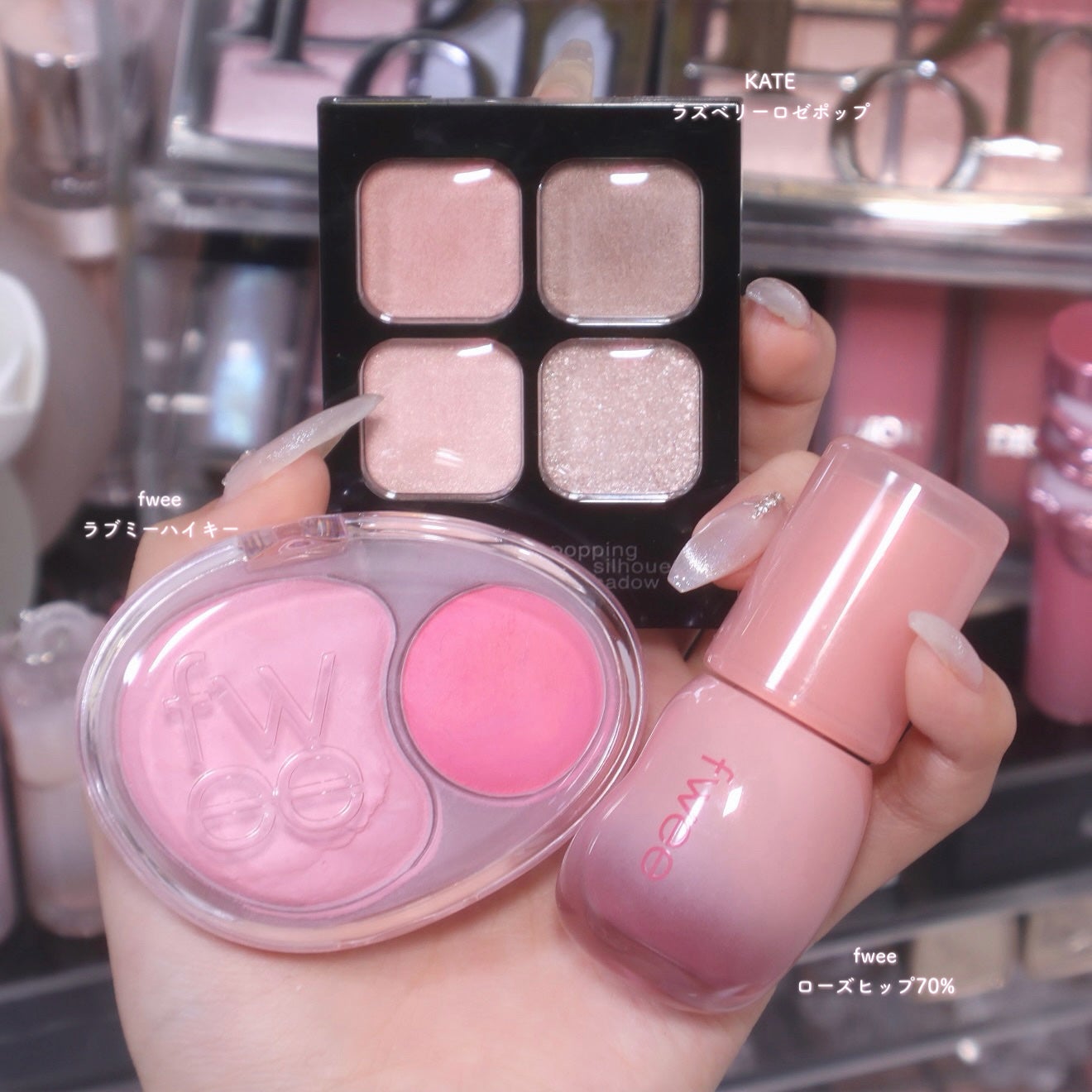 ケイト ポッピングシルエットシャドウ/KATE/アイシャドウパレットを使ったクチコミ(1枚目)