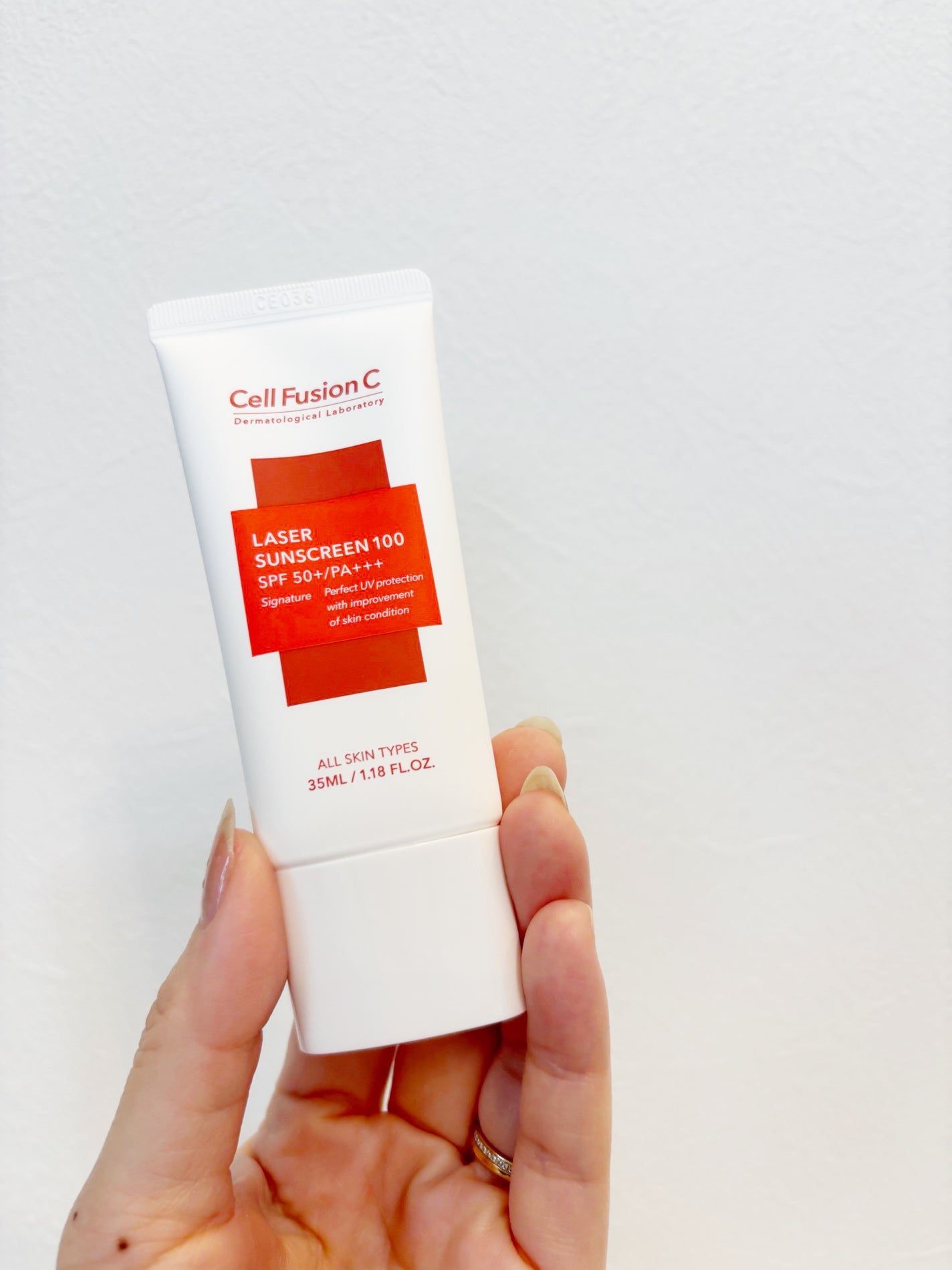 レーザーサンスクリーン 100/Cell Fusion C(セルフュージョンシー)/日焼け止めクリームを使ったクチコミ(1枚目)