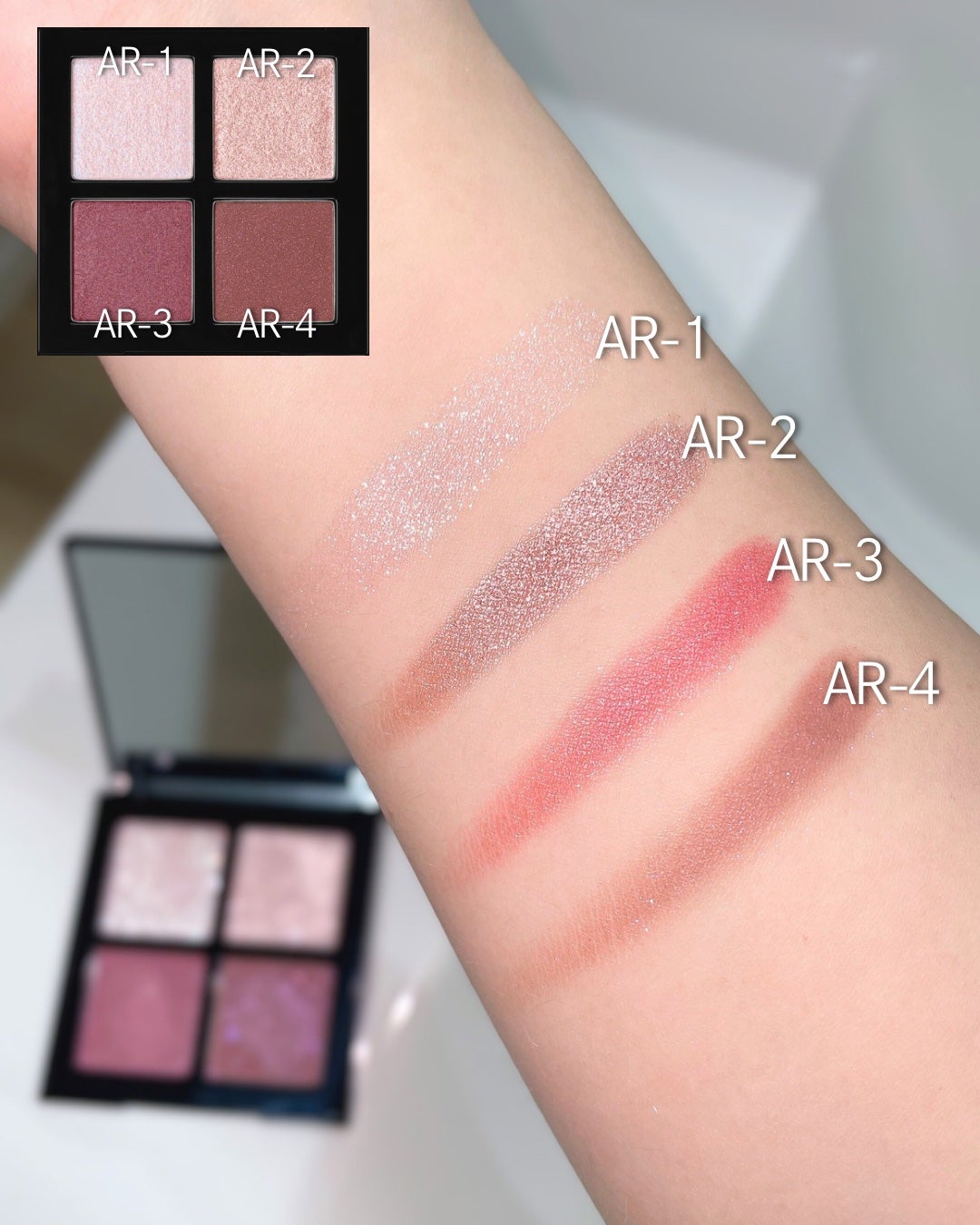 アイスカルプト/shu uemura/アイシャドウパレットを使ったクチコミ(3枚目)