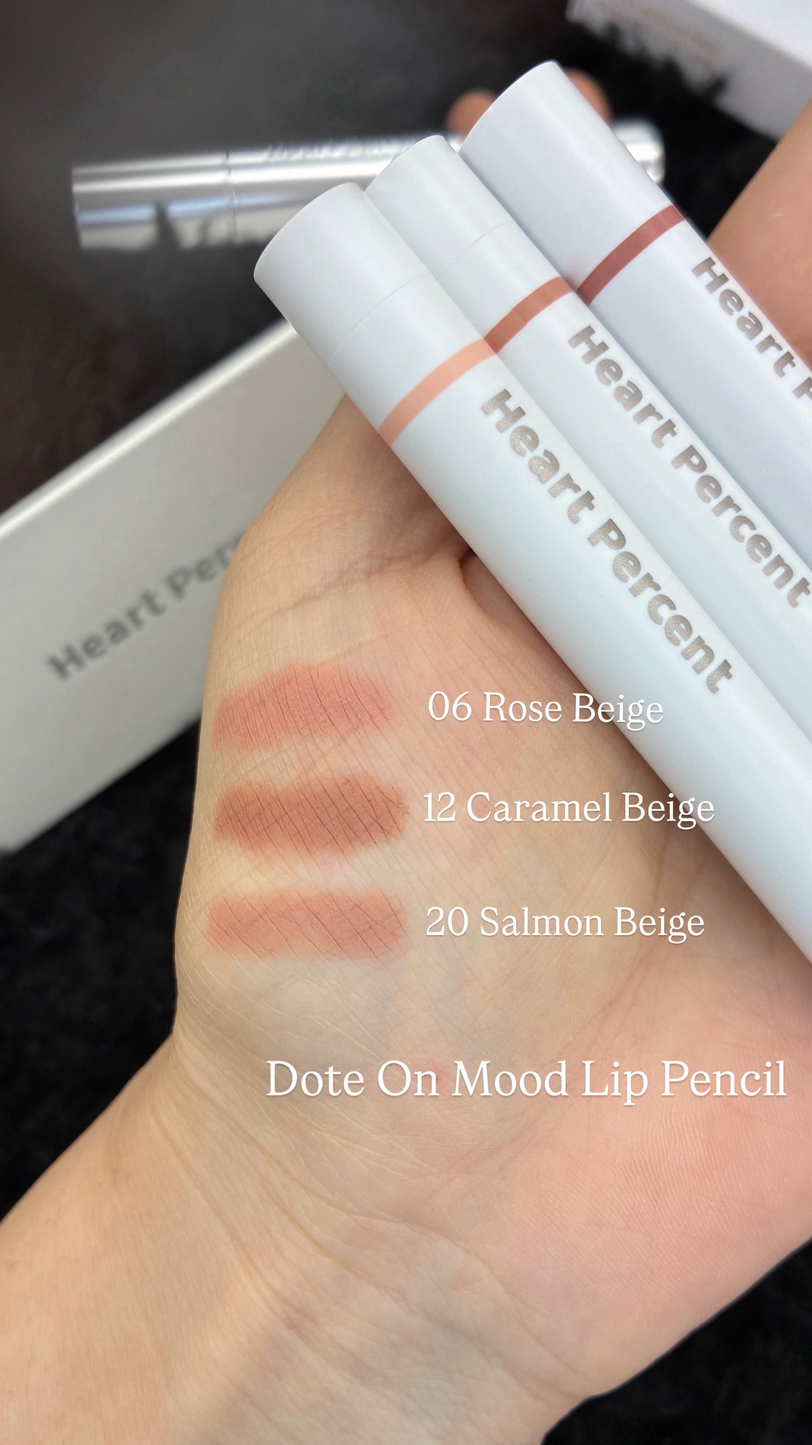 ドットオンムードリップペンシル/Heart Percent/リップライナーを使ったクチコミ（2枚目）