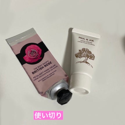 ハンドクリーム ブリティッシュローズ/THE BODY SHOP/ハンドクリームを使ったクチコミ(1枚目)
