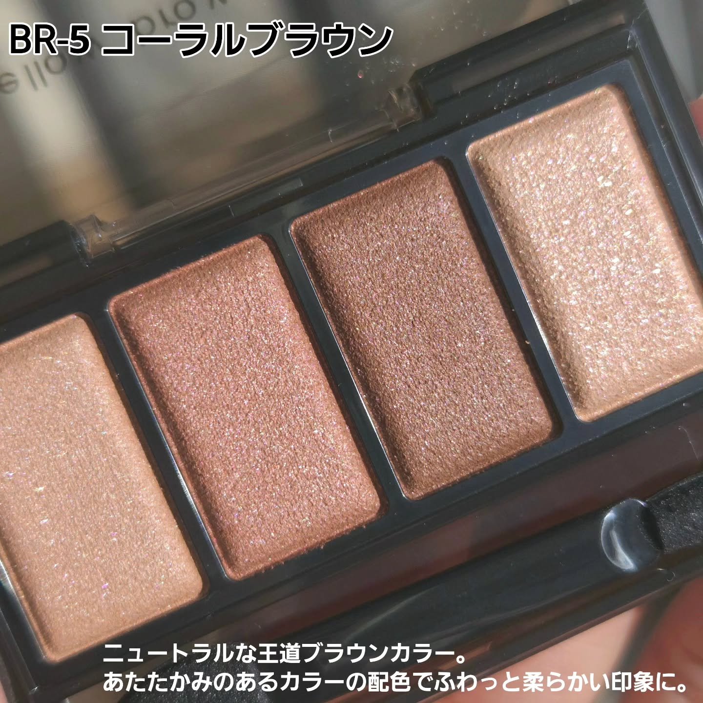 ケイト メロウブラウンアイズ/KATE/アイシャドウパレットを使ったクチコミ（3枚目）