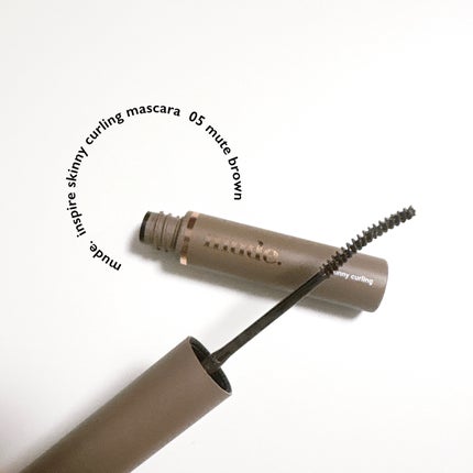 インスパイアスキニーカーリングマスカラ/mude./マスカラを使ったクチコミ(1枚目)