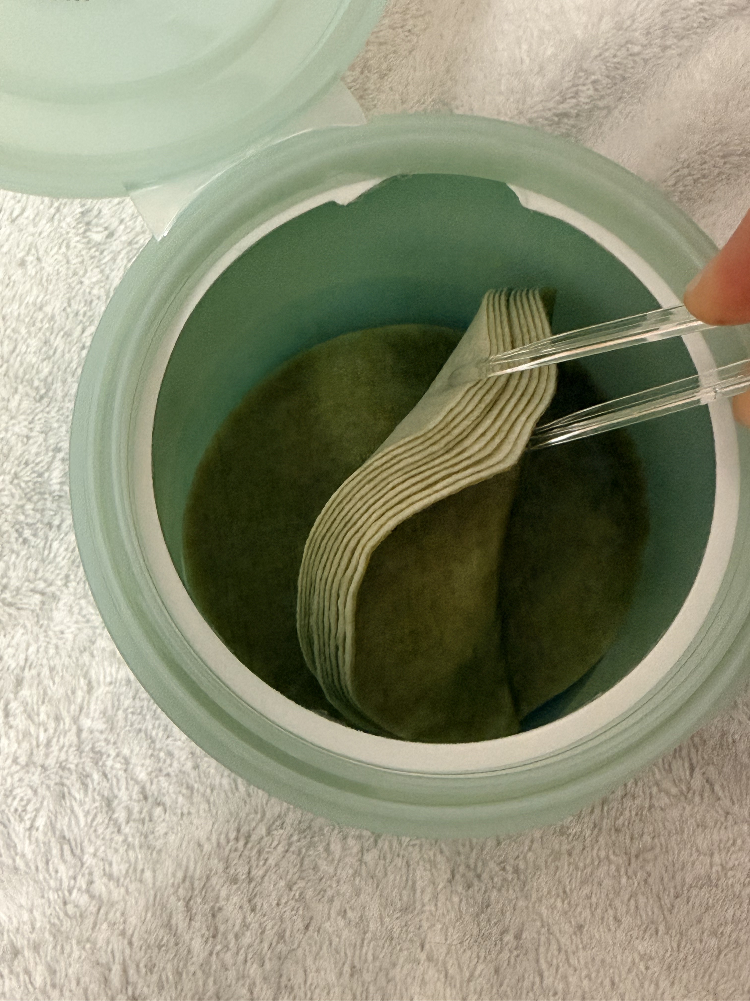 ピュアアルテミシアカーミングパッド/HANYUL(ハンユル)/トナーパッドを使ったクチコミ（2枚目）