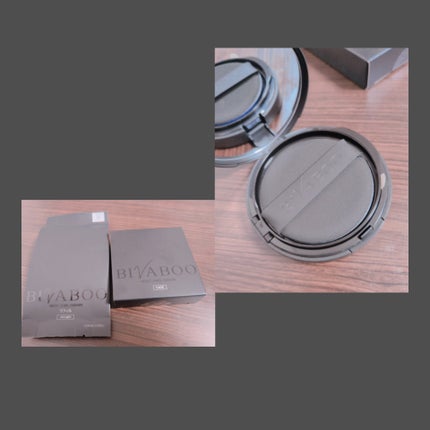 ベルベットジュエルクッション/BIVABOO/クッションファンデーションを使ったクチコミ(1枚目)