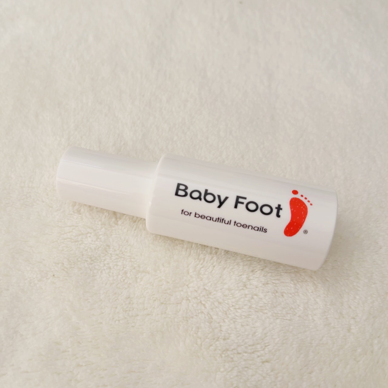 ベビーフット 足爪プロティンパック/ベビーフット/レッグ・フットケアを使ったクチコミ（2枚目）