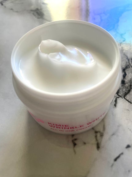 キミエリンクルホワイト/富山常備薬グループ/オールインワン化粧品を使ったクチコミ(3枚目)