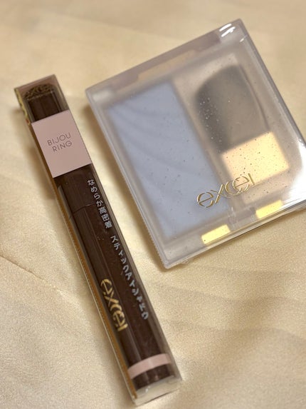 ドレープド シマーグロウ/excel/パウダーハイライトを使ったクチコミ(1枚目)