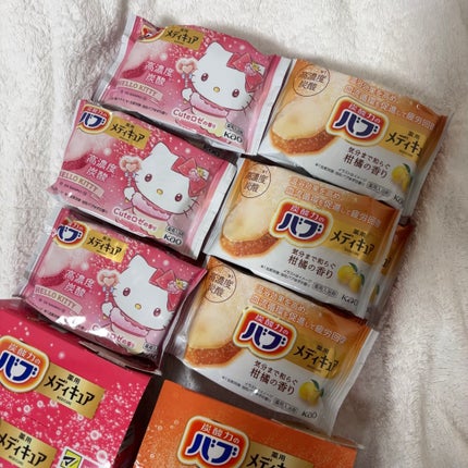 メディキュア 柑橘の香り【医薬部外品】/バブ/炭酸系入浴剤を使ったクチコミ(2枚目)