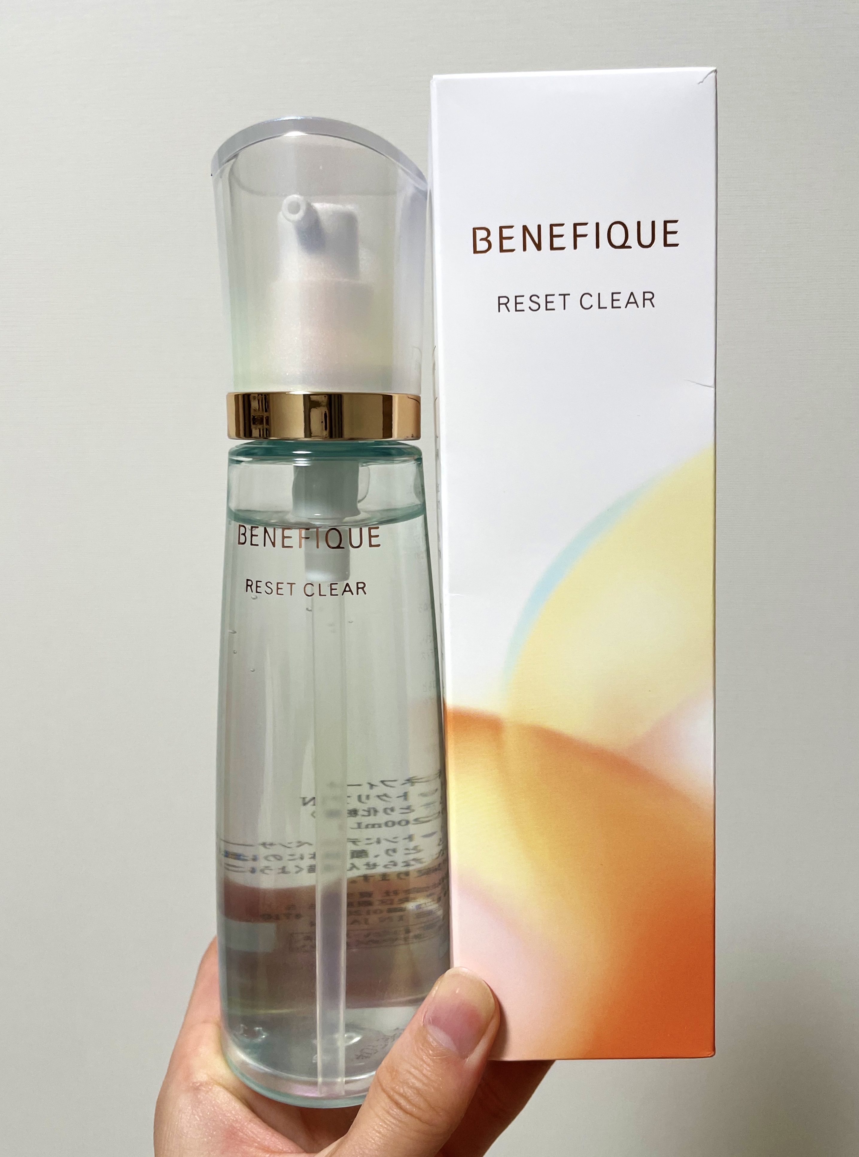 リセットクリアN/BENEFIQUE/化粧水を使ったクチコミ（1枚目）