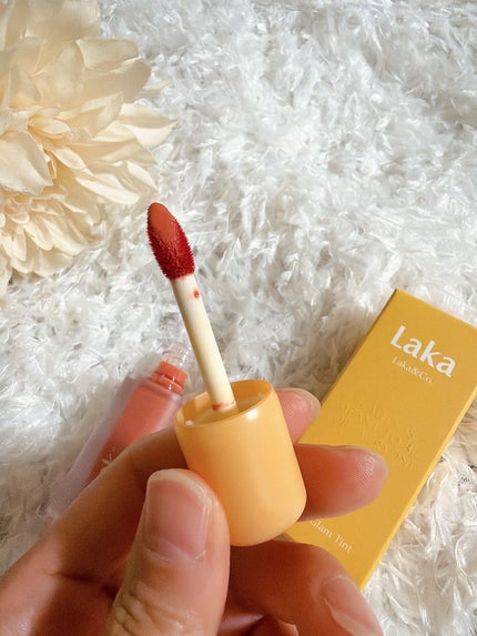 フルーティーグラムティント/Laka/リップティントを使ったクチコミ(3枚目)