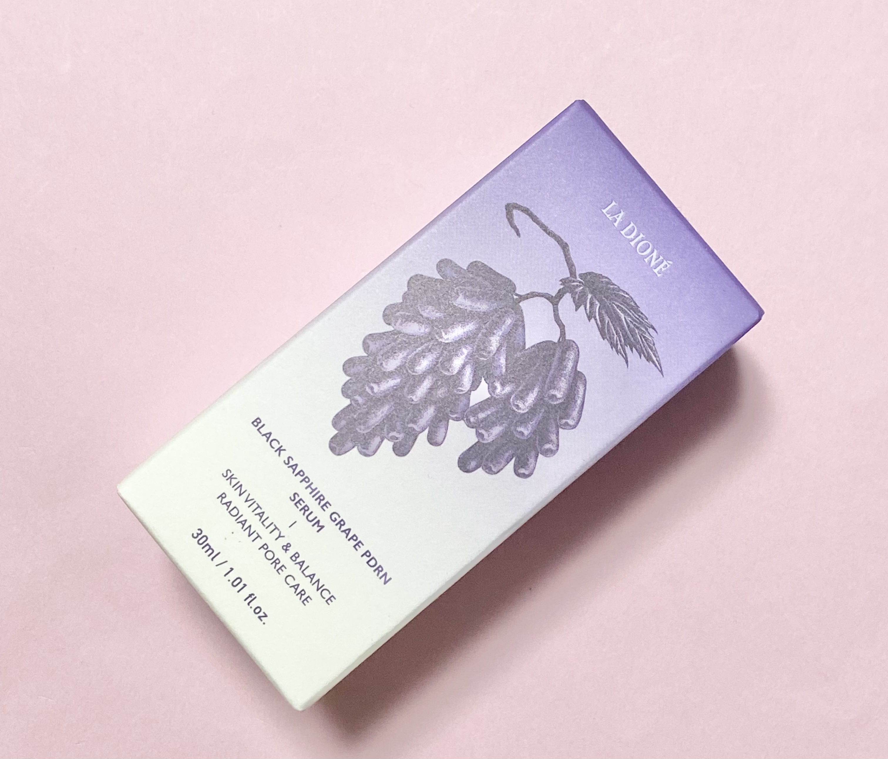 スイート サファイア ブドウ PDRN セラム 30ml/LA DIONÉ/美容液を使ったクチコミ（1枚目）