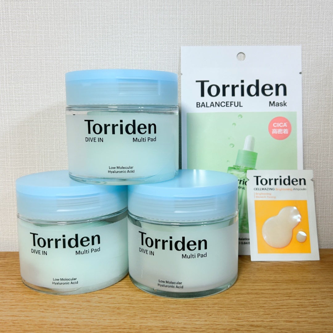 ダイブイン マルチパッド/Torriden/トナーパッドを使ったクチコミ(1枚目)