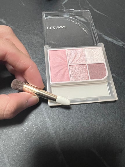 フェイスアイパレット/CEZANNE/アイシャドウを使ったクチコミ(2枚目)