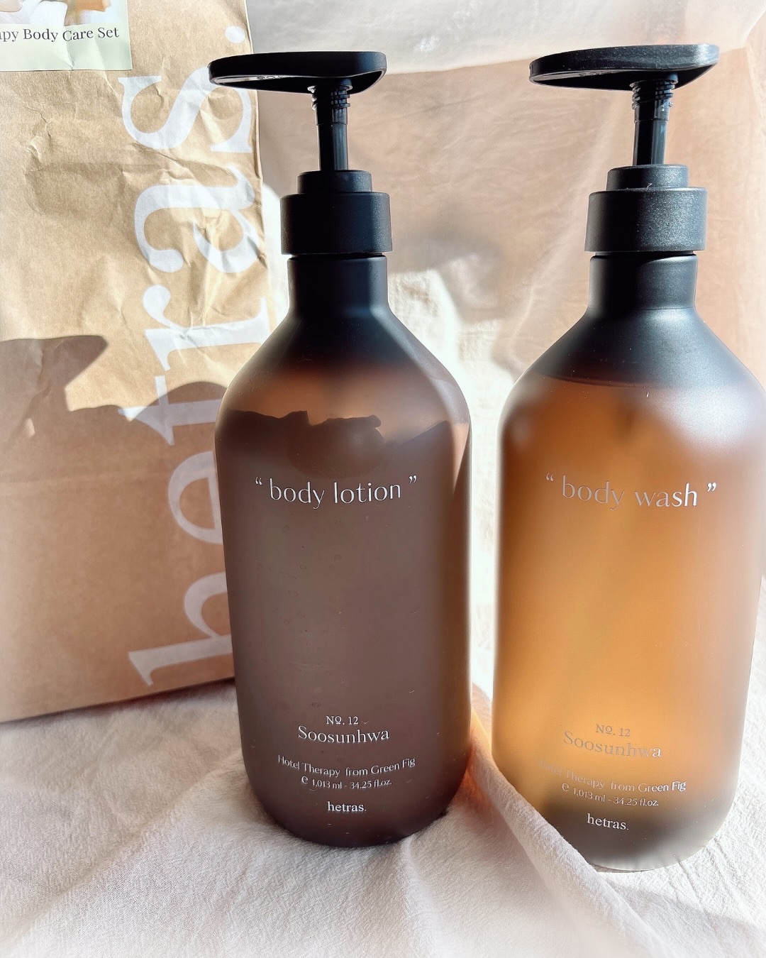 ヘトラス　ボディーソープ/hetras/その他スキンケアを使ったクチコミ（2枚目）