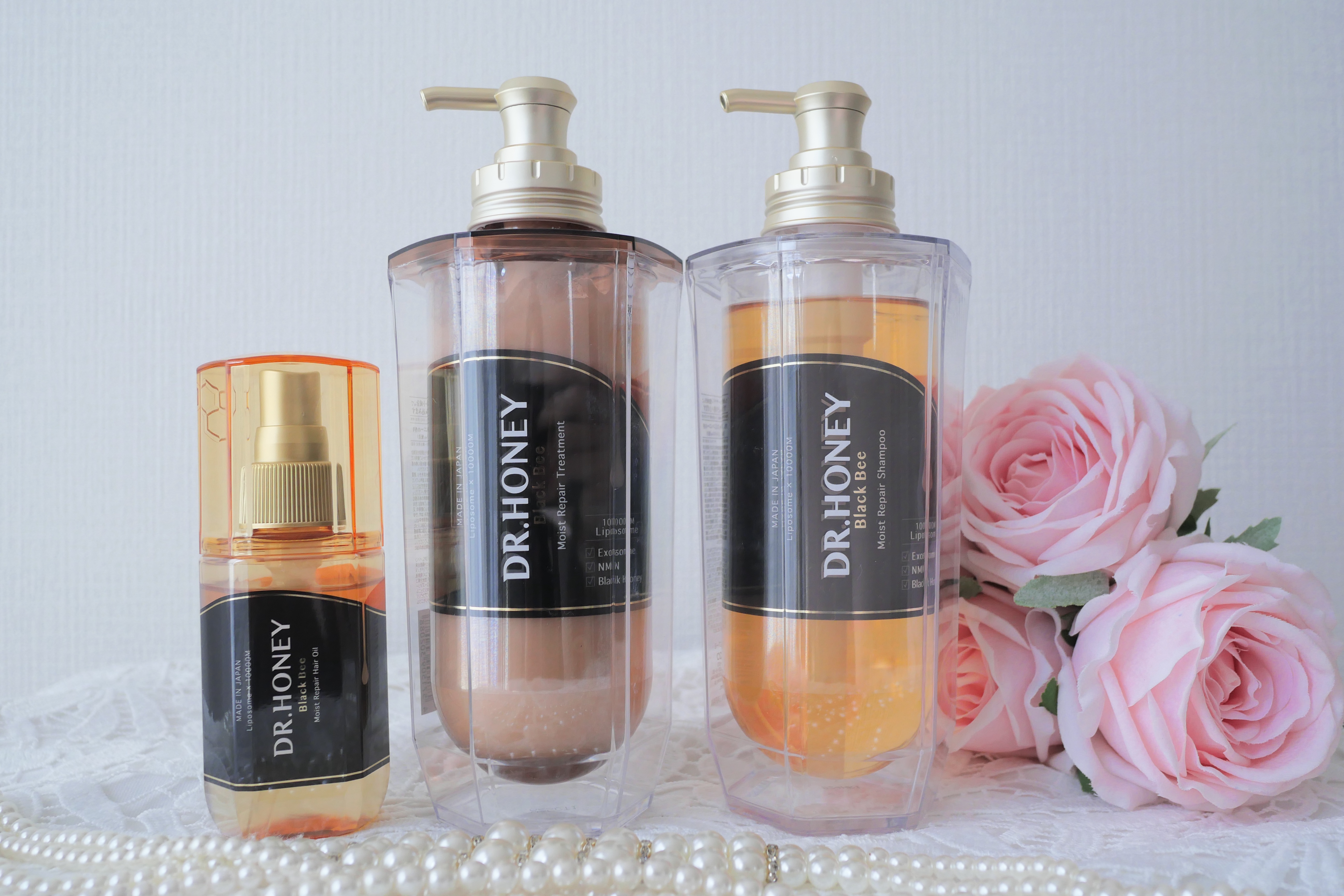 DRハニー ブラックビー モイスト リペア シャンプー/ヘアトリートメント/DR.HONEY/市販シャンプーを使ったクチコミ（2枚目）