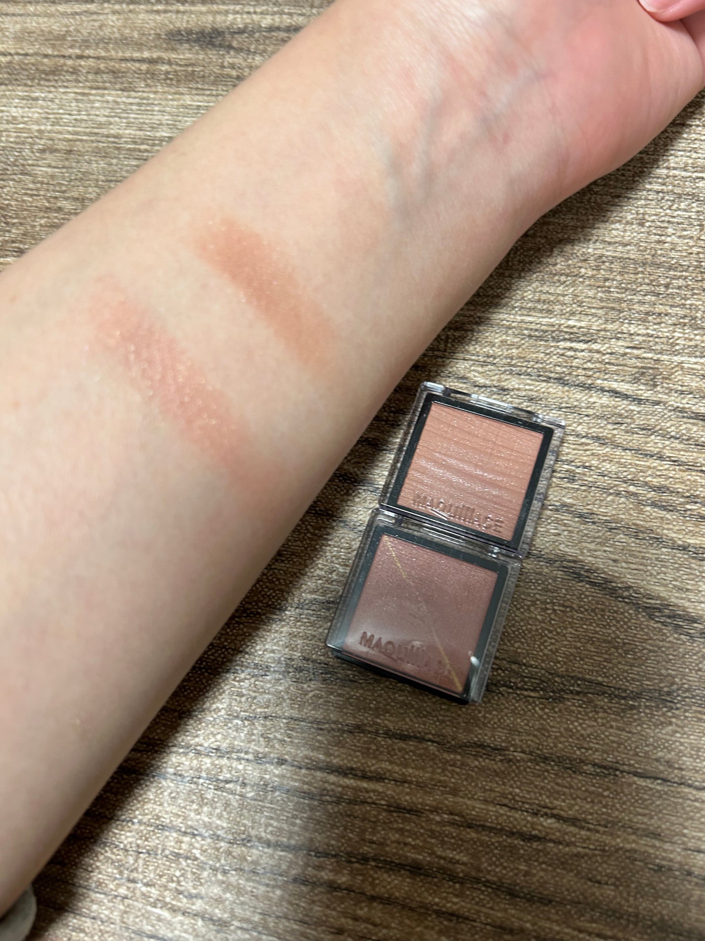 ドラマティックアイカラー (パウダー)/(クリーム)/マキアージュ/アイシャドウパレットを使ったクチコミ(2枚目)