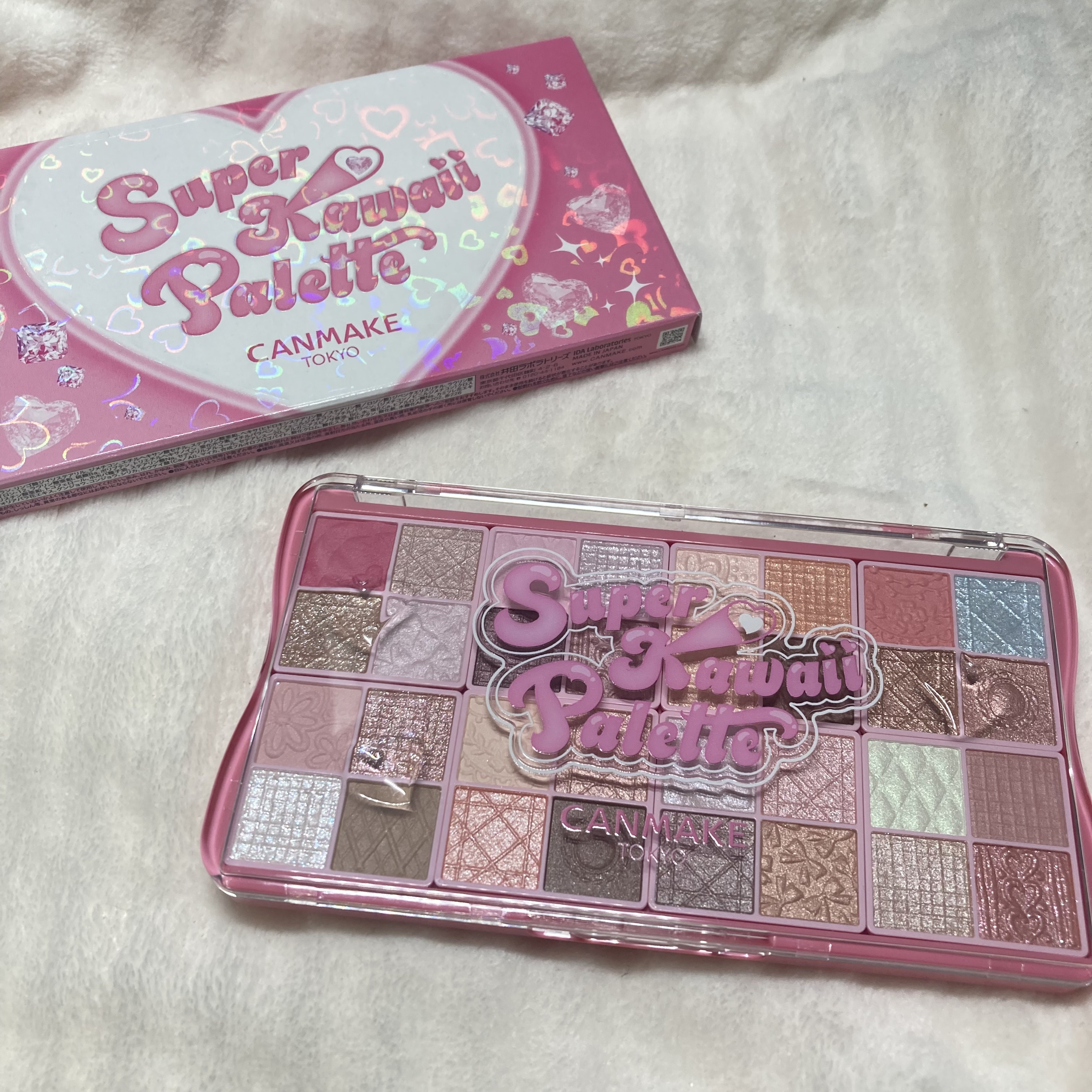 スーパーかわいい！パレット/キャンメイク/アイシャドウを使ったクチコミ（1枚目）