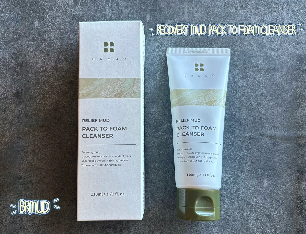 リカバリーマッドバックツーフォームクレンザー/BRMUD/洗顔フォームを使ったクチコミ（1枚目）