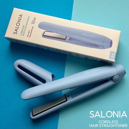 サロニア コードレス ストレートヘアアイロン/SALONIA/ストレートアイロンを使ったクチコミ(1枚目)