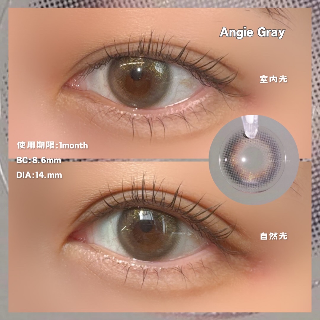 Angie Gray/MANY LENS/カラーコンタクトレンズを使ったクチコミ（3枚目）