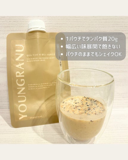 ヨンラニュープロテインフィットシェイク/ESTHER FORMULA/その他食品を使ったクチコミ(2枚目)