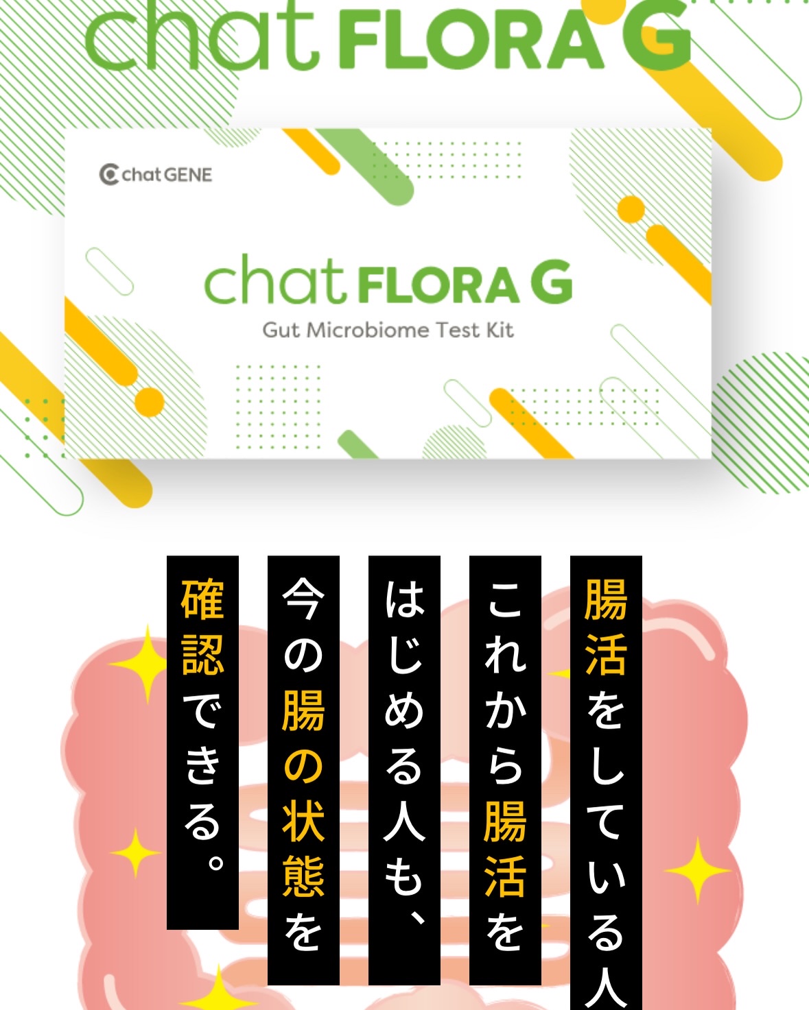 腸内フローラ検査キット/chatFLORA G/その他を使ったクチコミ（2枚目）