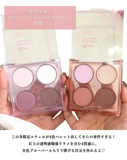 エテュセ カラーパレット スペシャル エディション/ettusais/アイシャドウパレットを使ったクチコミ(2枚目)