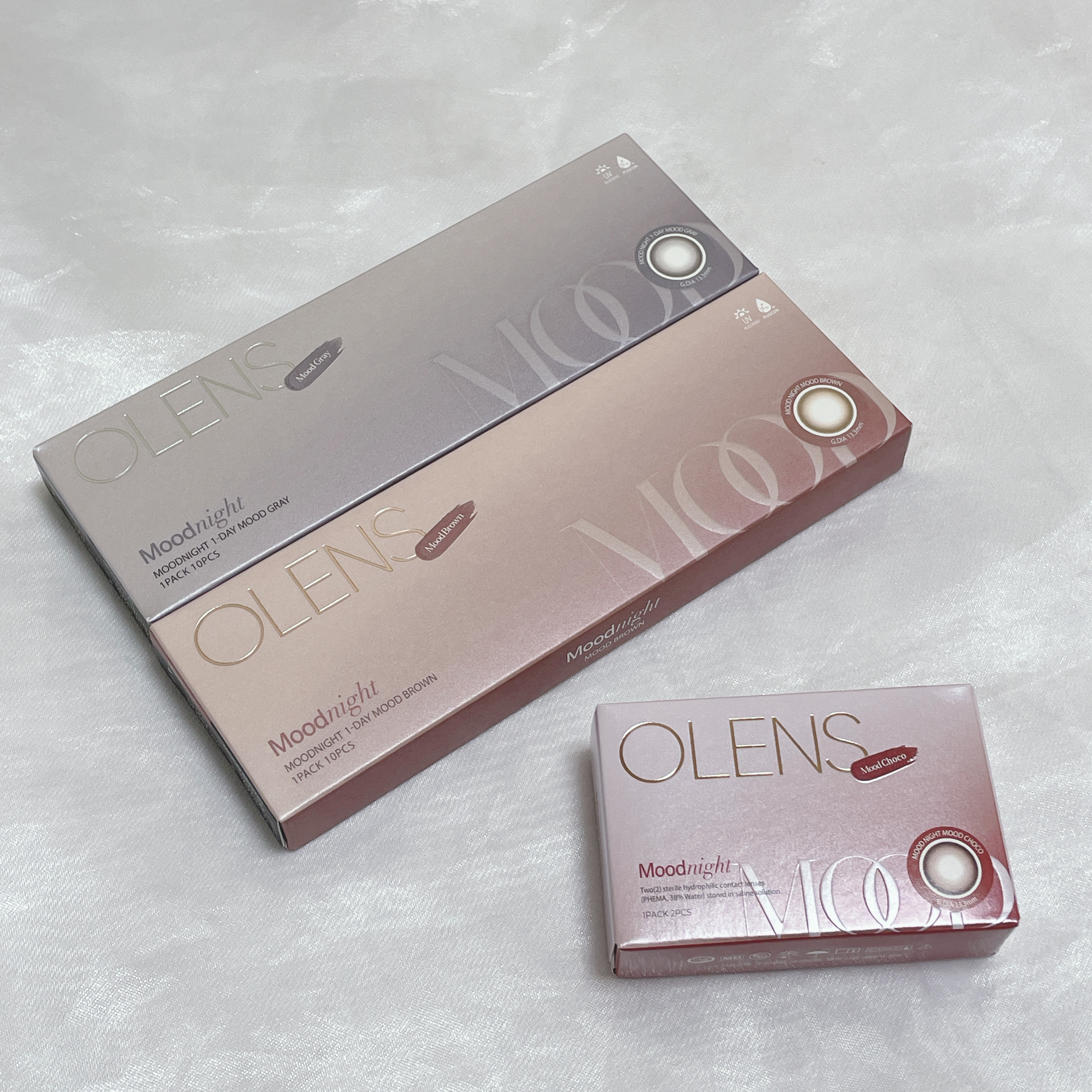 Moodnight 1day/OLENS/ワンデー（１DAY）カラコンを使ったクチコミ（1枚目）