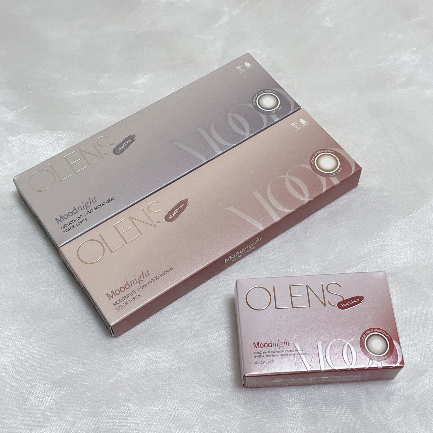 Moodnight 1day/OLENS/ワンデー(1DAY)カラコンを使ったクチコミ(1枚目)