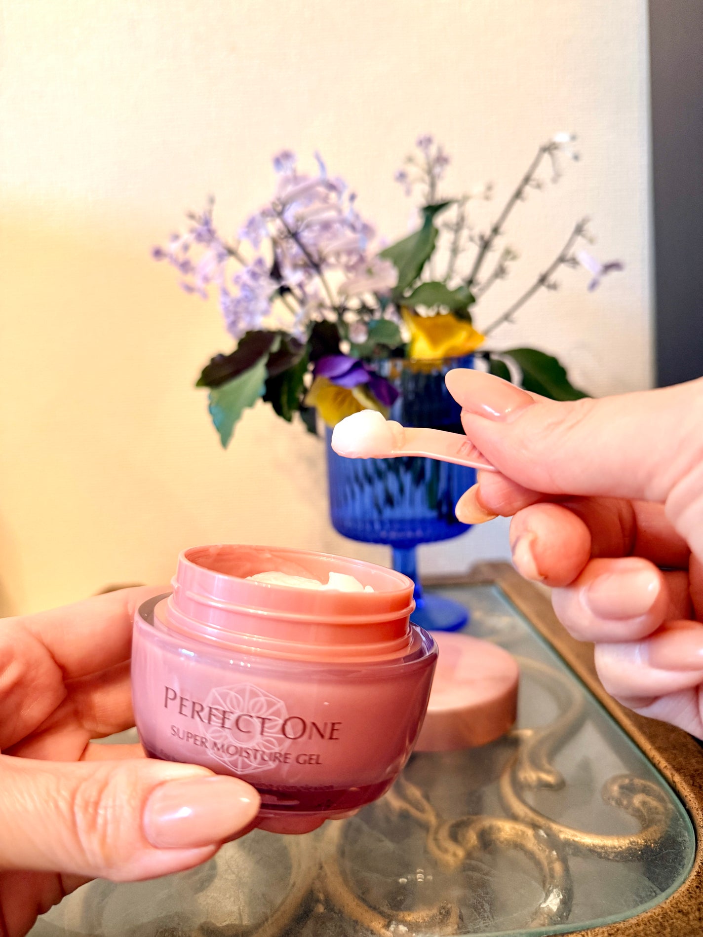 パーフェクトワン 薬用スーパーモイスチャージェル/パーフェクトワン/オールインワン化粧品を使ったクチコミ(4枚目)