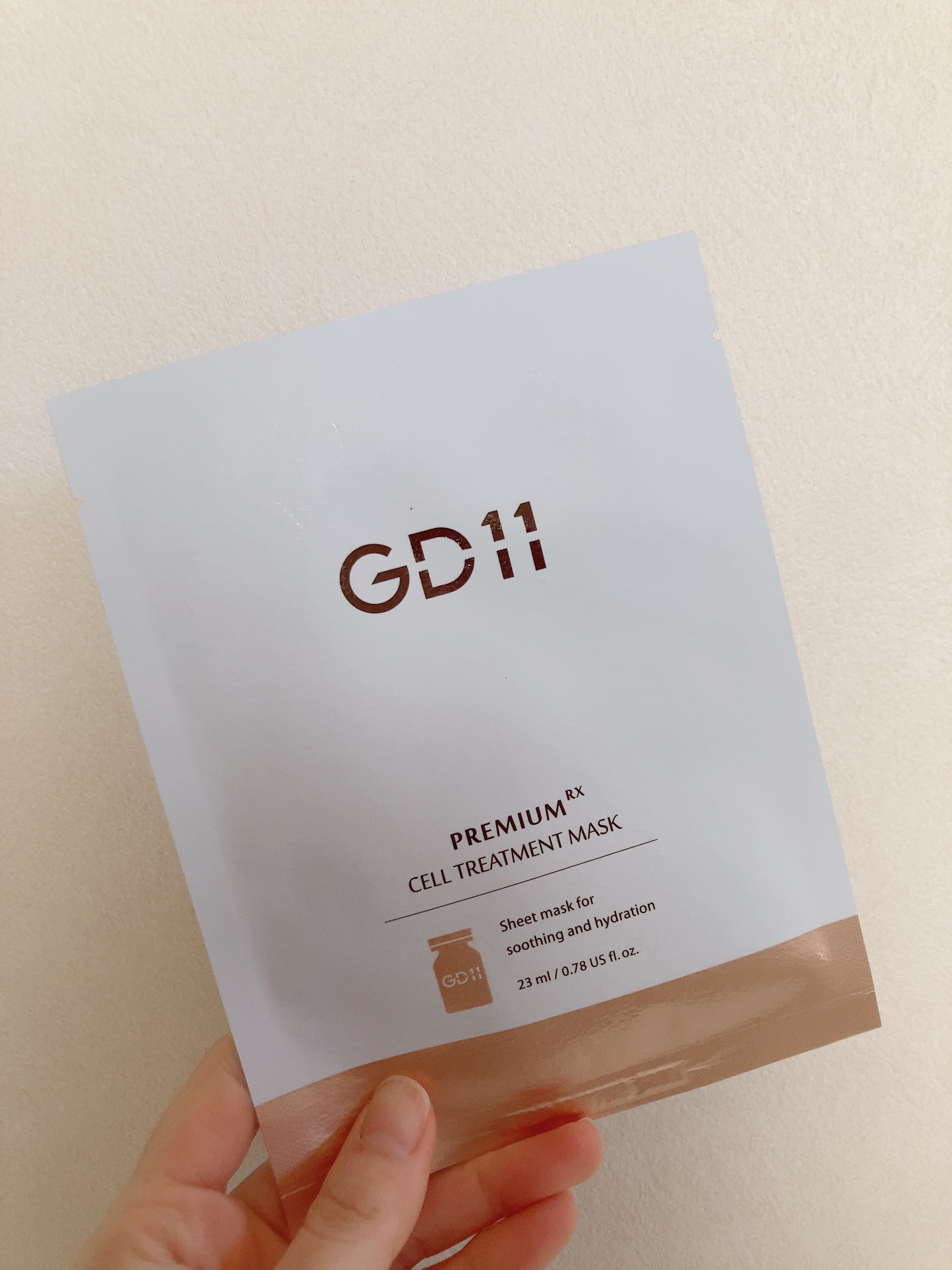 プレミアムRxセルトリートメントマスクパック｜GD11の口コミ - 本日の