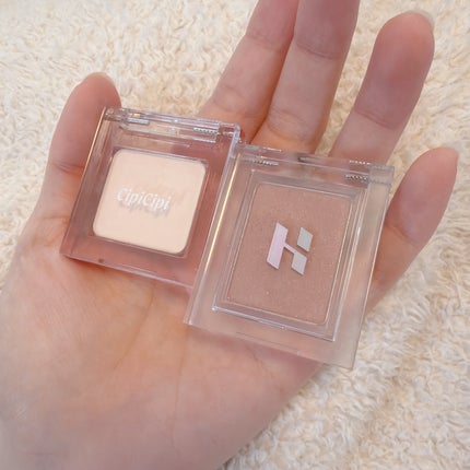 シピシピ ヒアルマットハイライター/CipiCipi/パウダーハイライトを使ったクチコミ(7枚目)
