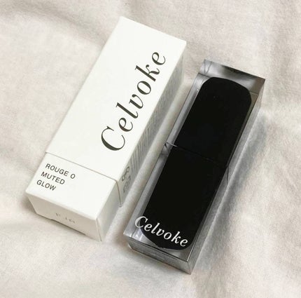 セルヴォーク ルージュ オー ミューテッドグロウ/Celvoke/口紅を使ったクチコミ(4枚目)