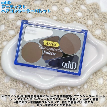 アーティストライン ヘアコンシーラーパレット/odiD/その他スタイリングを使ったクチコミ(2枚目)