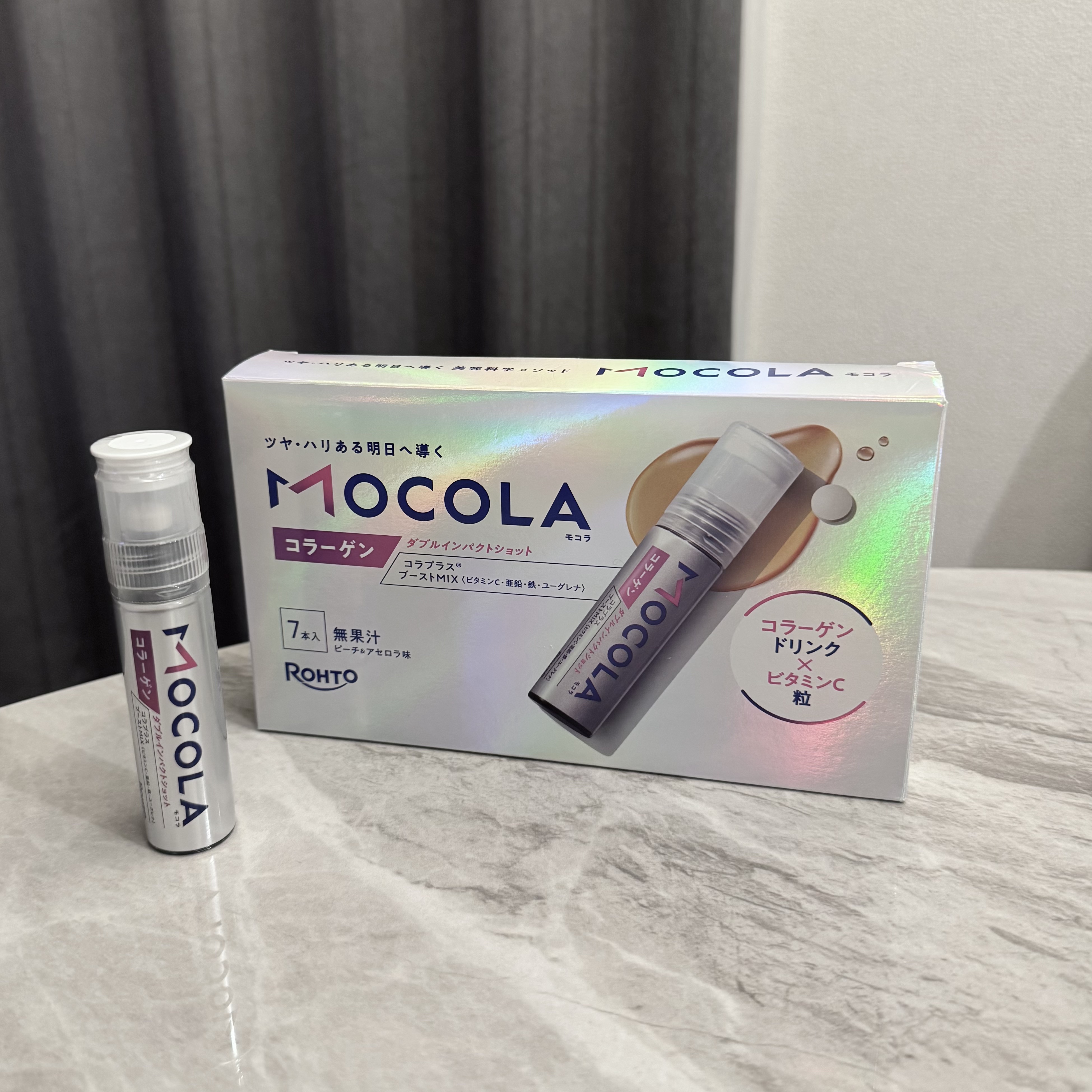 MOCOLA ダブルインパクショット/MOCOLA/美容ドリンクを使ったクチコミ（1枚目）