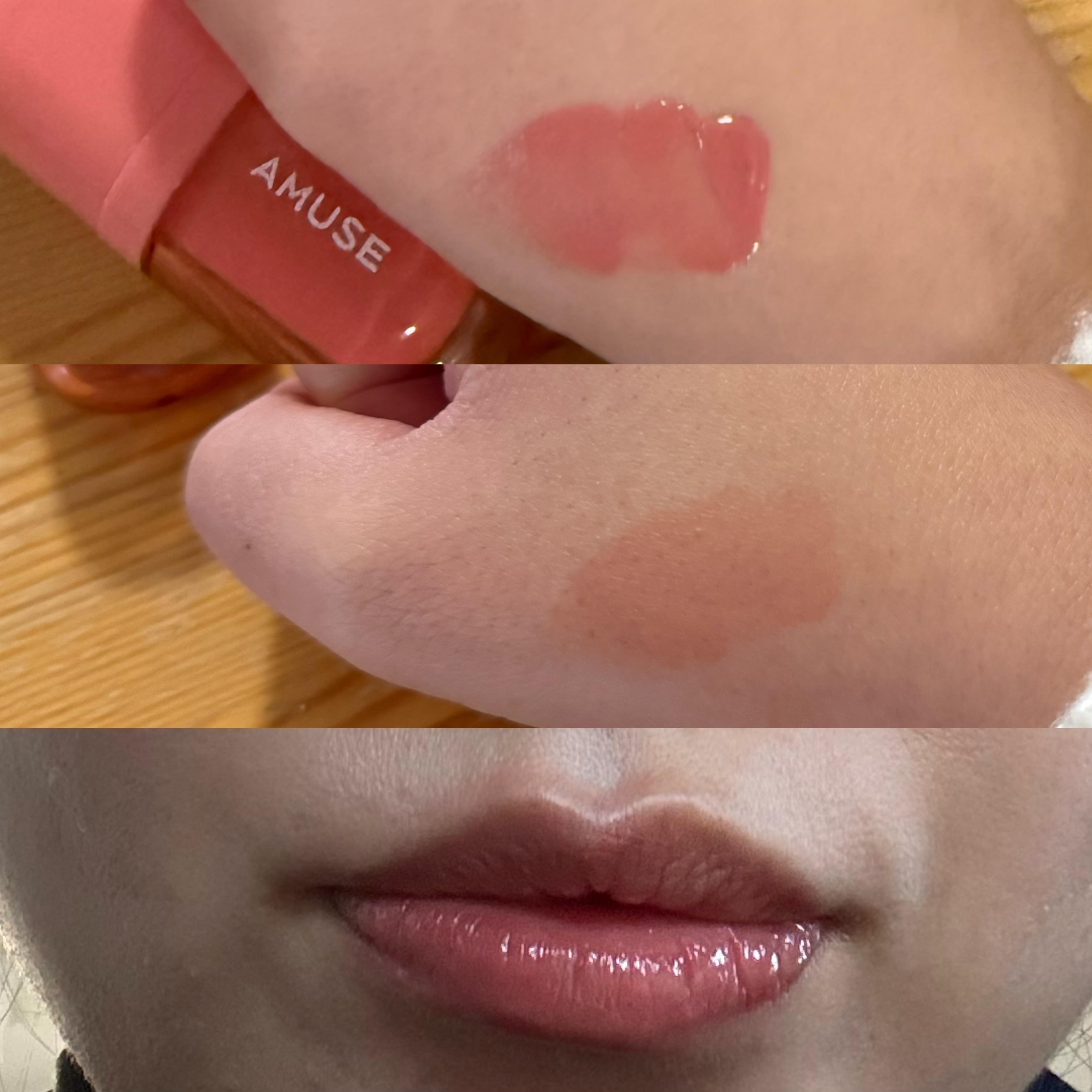 べべティント/AMUSE/リップティントを使ったクチコミ（2枚目）