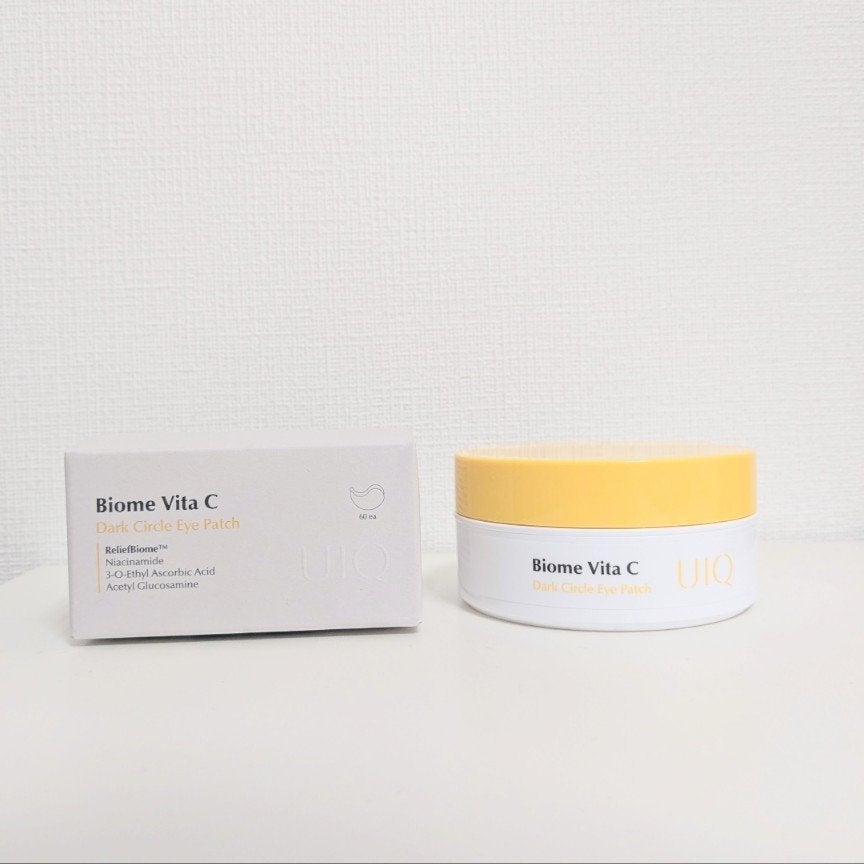 バイオームビタC黒クマアイパッチ/UIQ/シートマスク・パックを使ったクチコミ(1枚目)