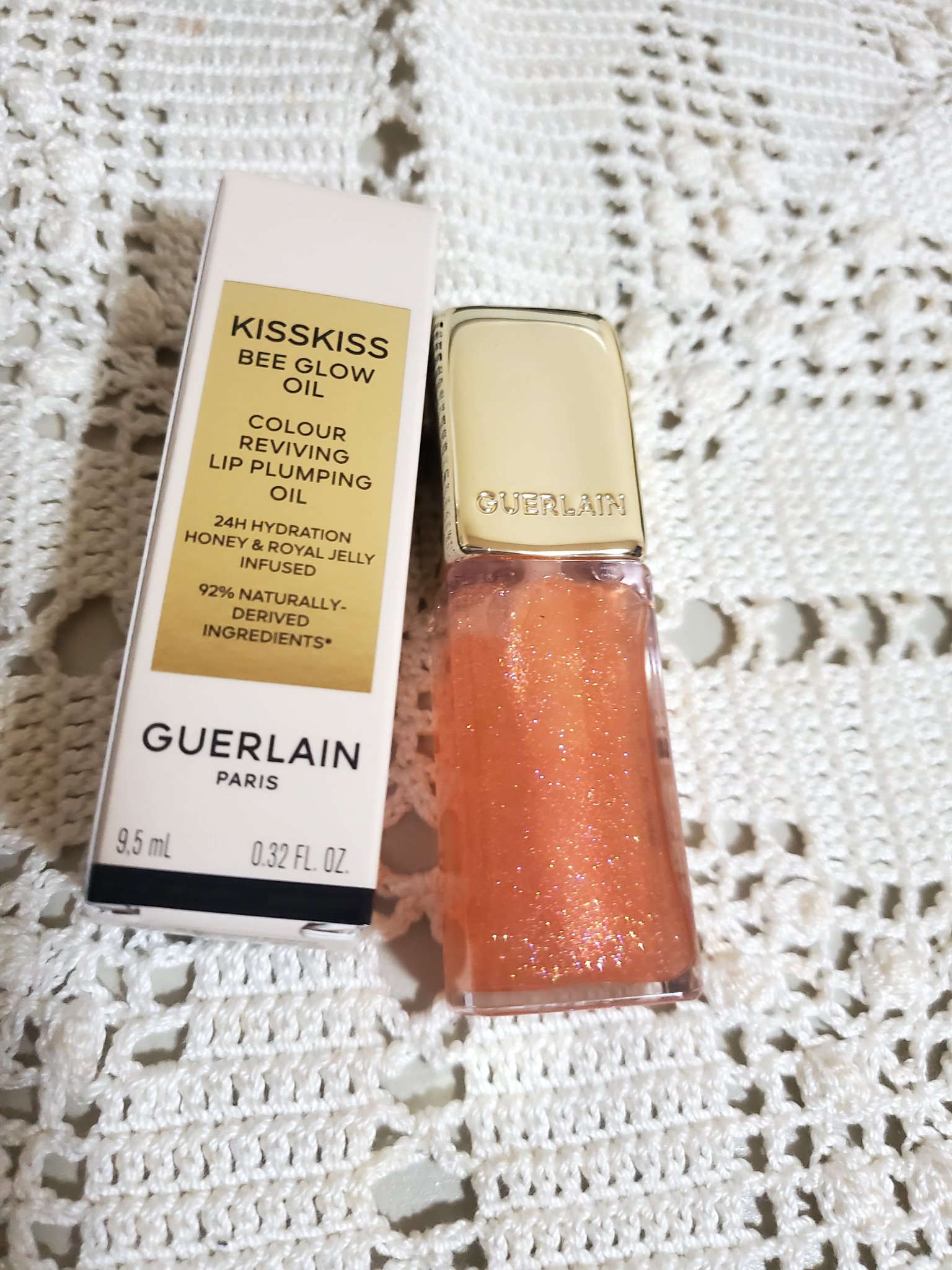 キスキス ビー グロウ オイル/GUERLAIN/リップグロスを使ったクチコミ（1枚目）