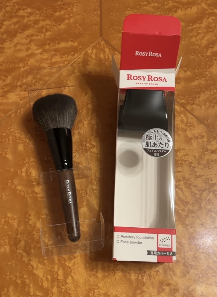 パウダーブラシEX/ロージーローザ/メイクブラシを使ったクチコミ（1枚目）