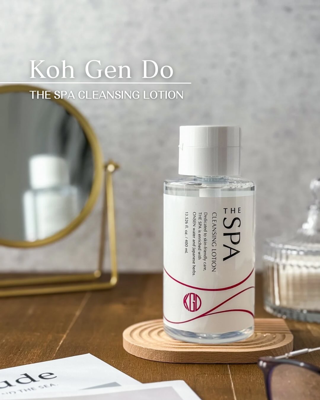 THE SPA クレンジングローション 専用ポンプ/Koh Gen Do/クレンジングウォーターを使ったクチコミ（1枚目）