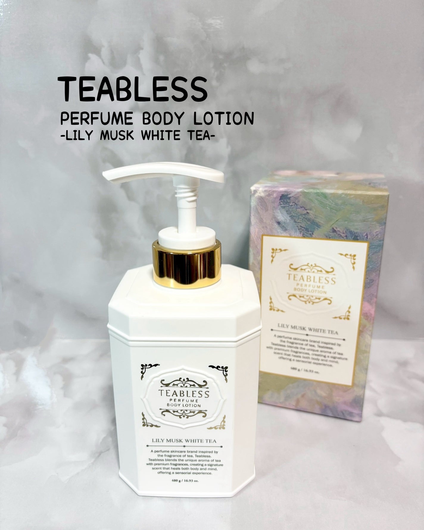 パフュームボディローション リリィムスクホワイトティー/TEABLESS/ボディローションを使ったクチコミ(1枚目)